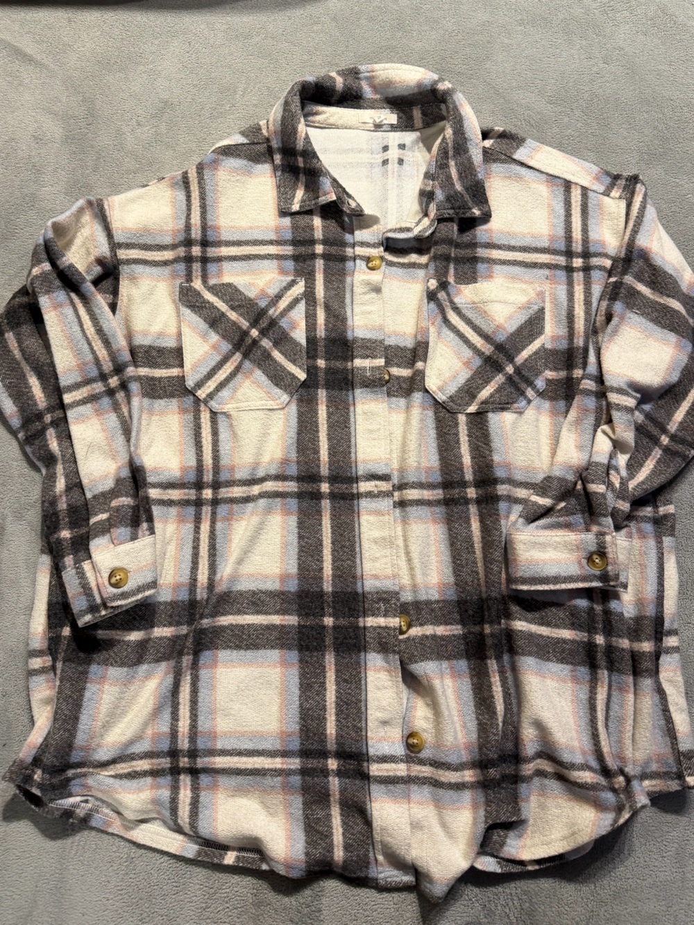 Maurices Plaid Button-Up Flannel